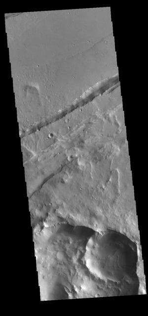 NASA image: Sirenum Fossae