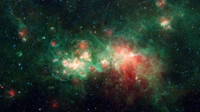 NASA image: Spitzer Image of Star Factory W51