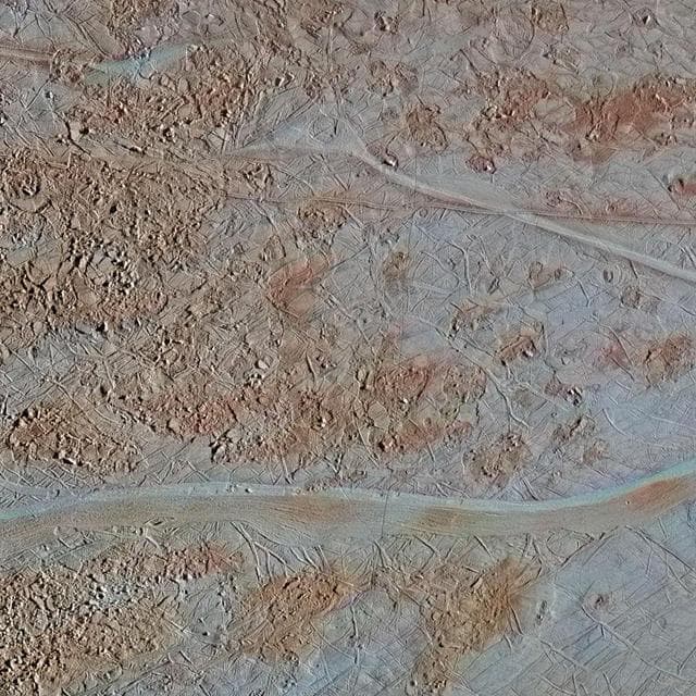 NASA image: Chaos Near Agenor Linea