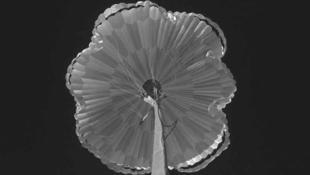NASA image: Parachute for Perseverance