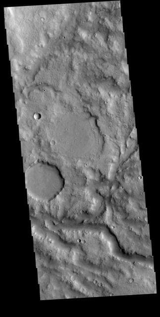 NASA image: Terra Cimmeria Channel