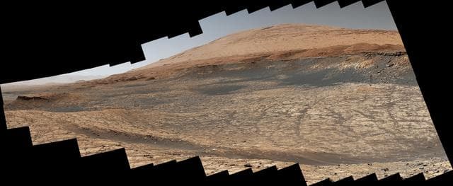 NASA image: Curiosity's Path to the 'Sulfate-Bearing Unit'