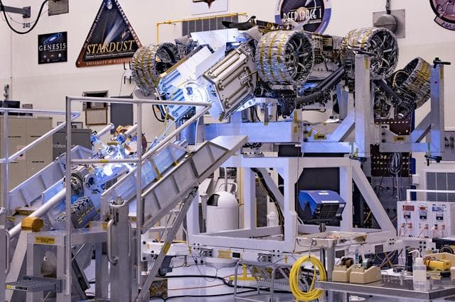 NASA image: Testing Rover Power Source