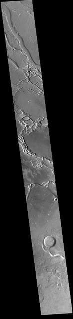 NASA image: Granicus Valles