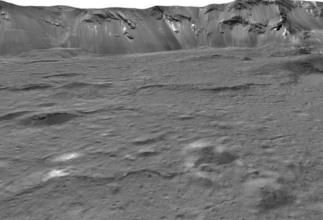 NASA image: Close-up of Occator Crater
