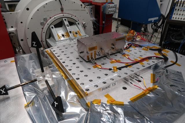 NASA image: Vibration Testing of JUICE Mission's RIME Radar Transmitter