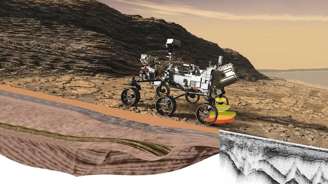 NASA image: RIMFAX at Work on NASA's Perseverance (Illustration)