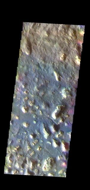 NASA image: Ariadnes Colles - False Color