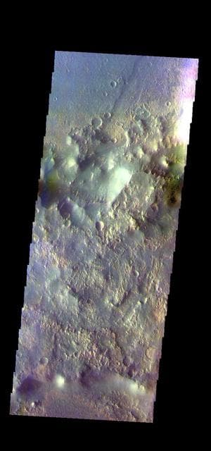 NASA image: Virrat Crater - False Color