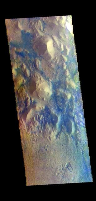 NASA image: Wind and Sand - False Color