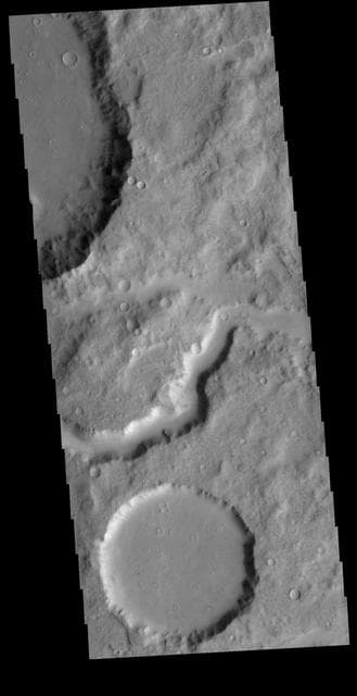 NASA image: Terra Cimmeria Channel