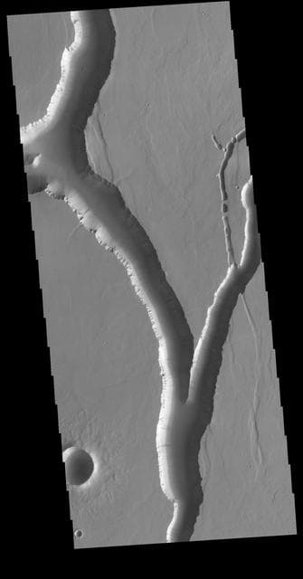 NASA image: Olympica Fossae