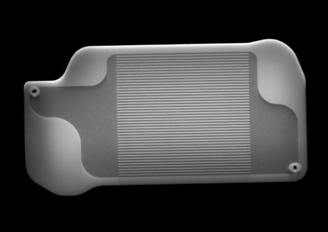 NASA image: X-ray Image of 3D-Printed MOXIE Part