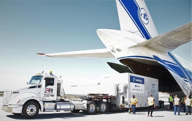 NASA image: Sentinel-6 Michael Freilich Transported for Payload Processing
