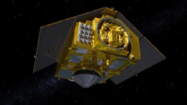NASA image: The Rear of the Sentinel-6 Michael Freilich Satellite (Illustration)