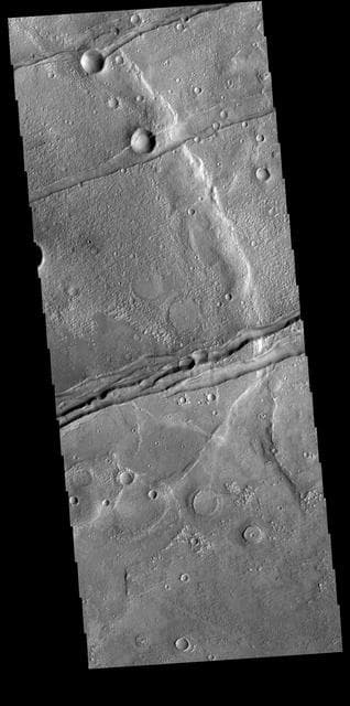 NASA image: Sirenum Fossae