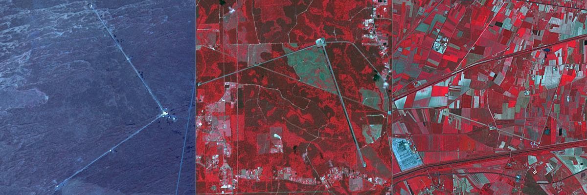 NASA image: Gravity Wave Detectors
