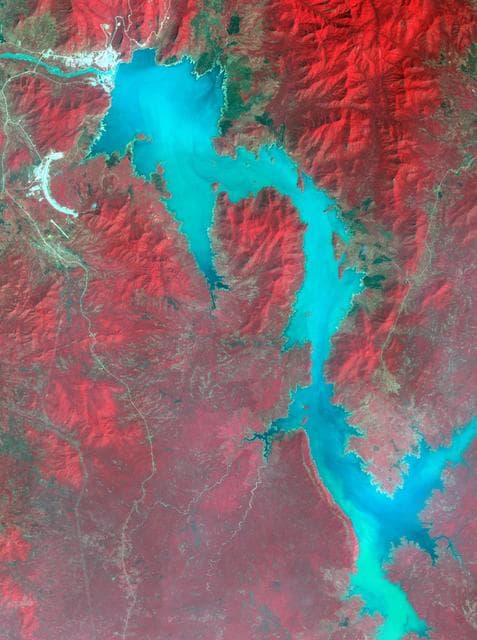 NASA image: Grand Ethiopian Renaissance Dam