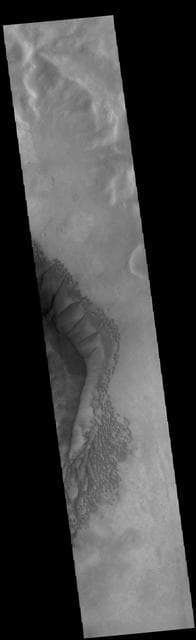 NASA image: Russell Crater Dunes