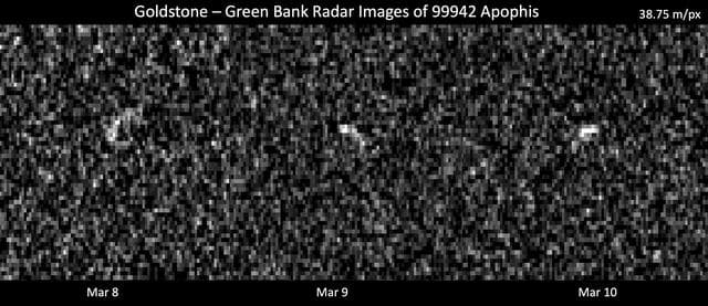 NASA image: Radar Observations of Asteroid 99942 Apophis