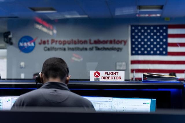 NASA image: A Flight Director's Focus