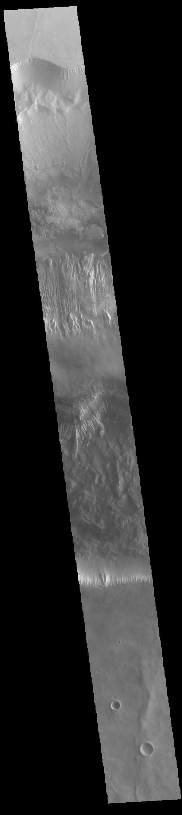 NASA image: Hebes Chasma
