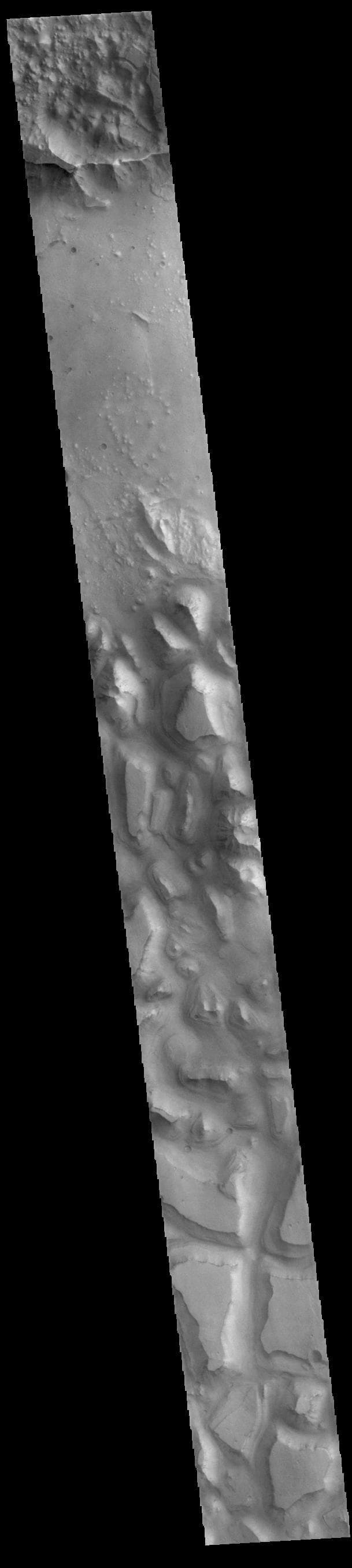 NASA image: Hydraotes Chaos