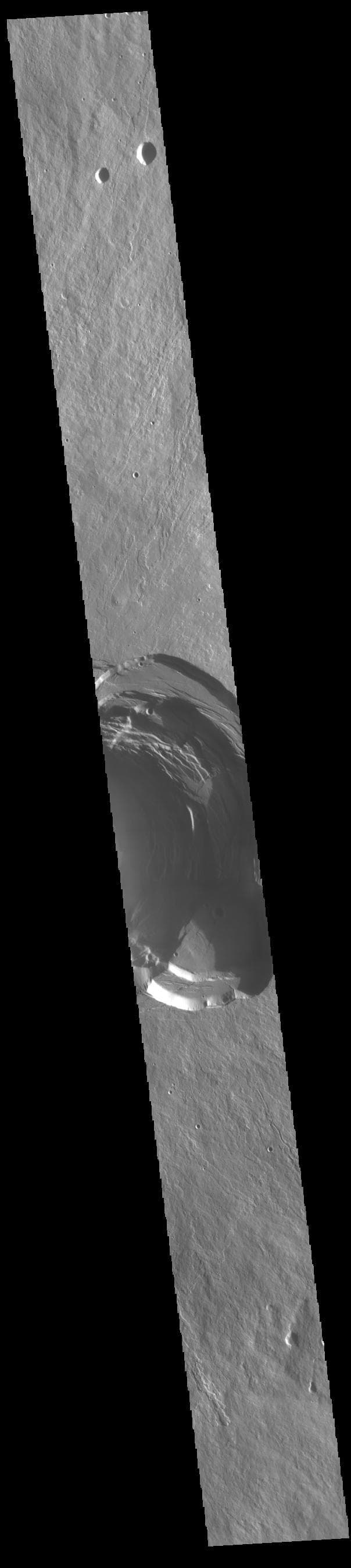 NASA image: Ascraeus Mons Summit