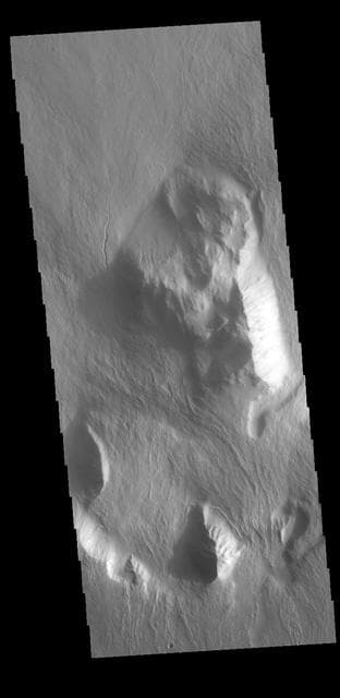 NASA image: Olympus Rupes