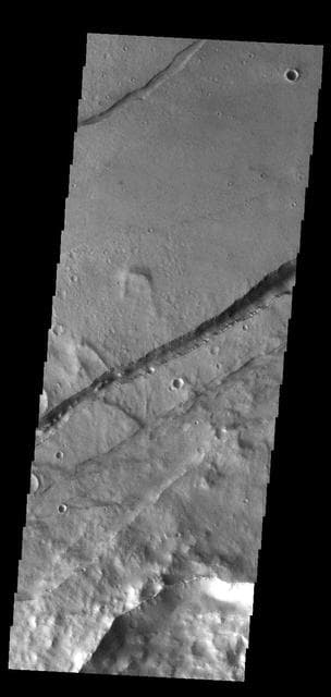 NASA image: Sirenum Fossae