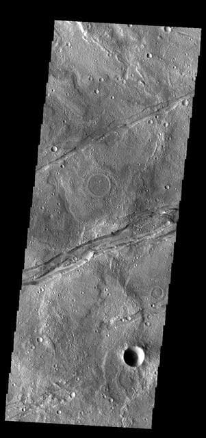NASA image: Sirenum Fossae