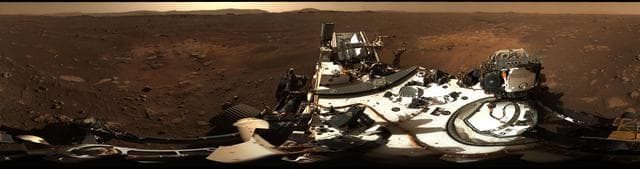 NASA image: Mastcam-Z's First 360-Degree Panorama