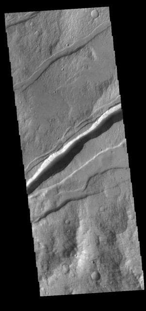 NASA image: Sirenum Fossae
