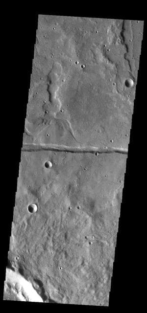 NASA image: Sirenum Fossae