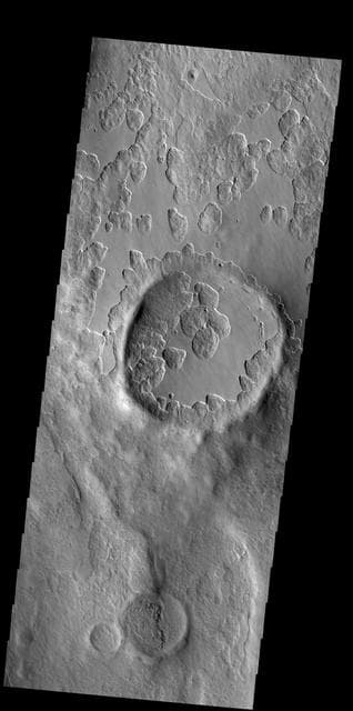 NASA image: Peneus Patera