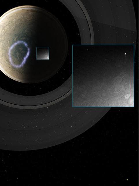 NASA image: Jupiter's Shallow Flashes