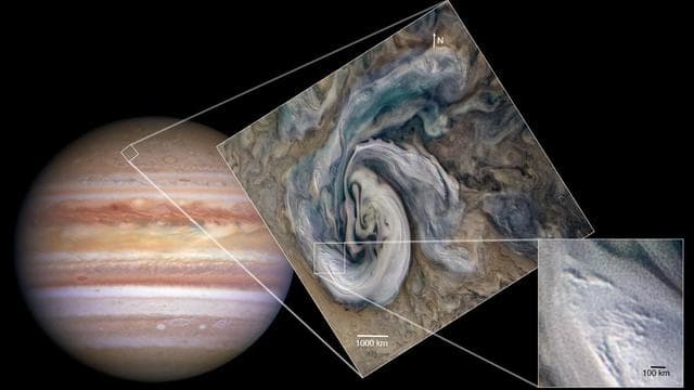 NASA image: Jupiter's Pop-up Clouds
