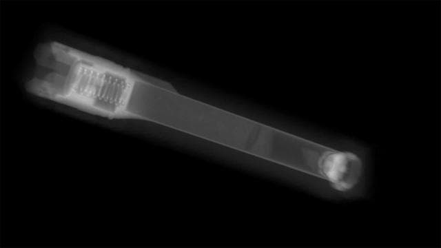 CT Scan of Mars Sample Tube