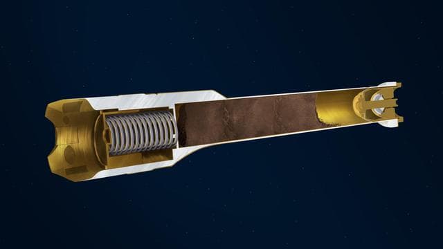 NASA image: Anatomy of a Sample Tube Interior