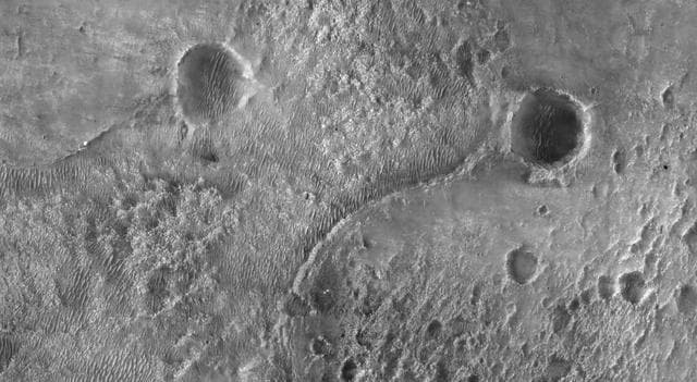 NASA image: Perseverance and Mars 2020 Spacecraft Components on the Surface