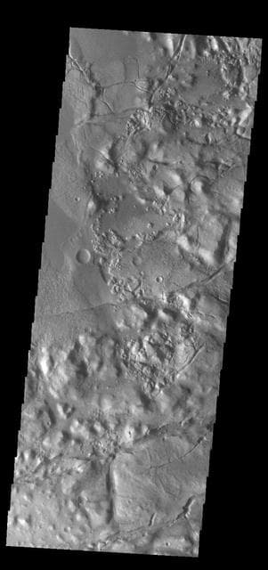 NASA image: Gorgonum Chaos