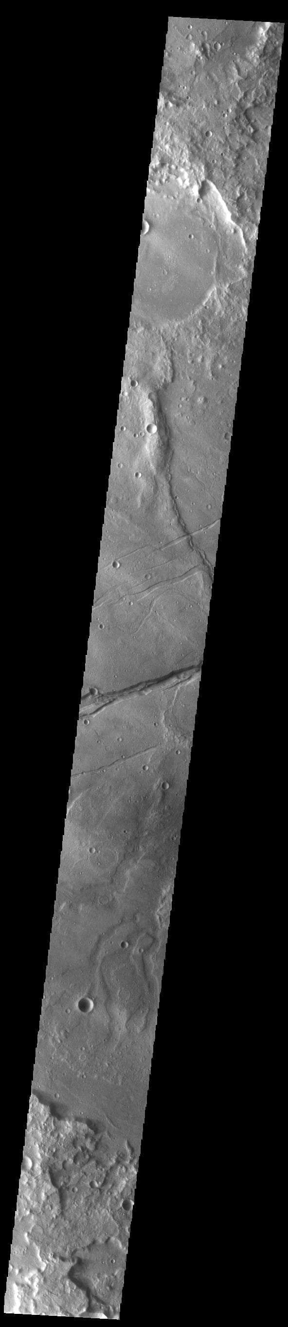 NASA image: Sirenum Fossae