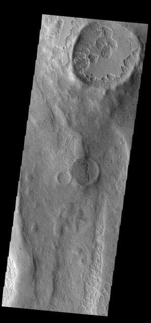 NASA image: Peneus Patera