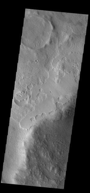 NASA image: Peneus Patera