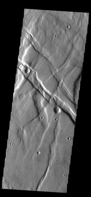 NASA image: Claritas Fossae