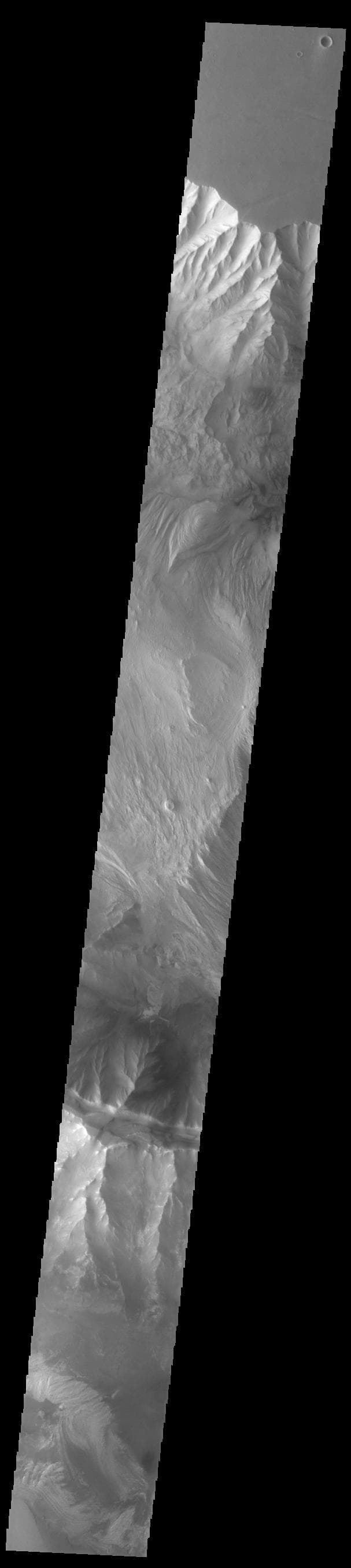 NASA image: Ophir and Candor Chasmata