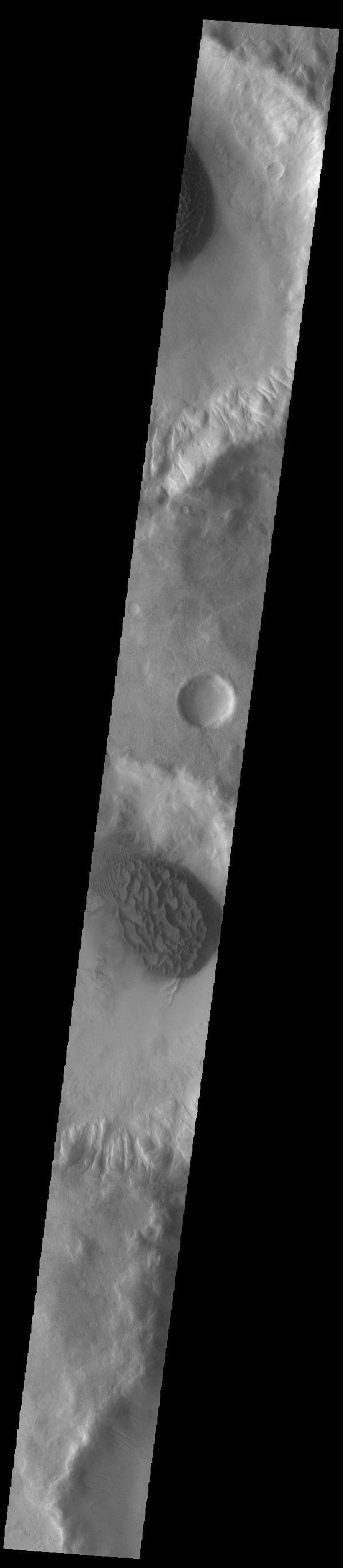 NASA image: Crater Dunes