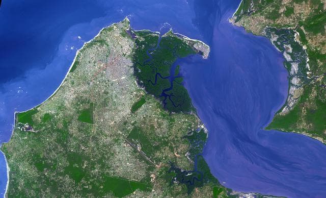NASA image: Banjul, The Gambia