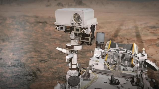 NASA image: Animation: How Perseverance's SuperCam Works
