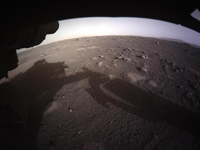 NASA image: Perseverance's First Full-Color Look at Mars